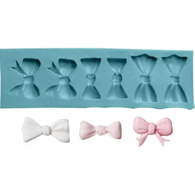 Silikonová formička mašličky 14,5x4,5cm - Cakesicq Rychlé Dodání