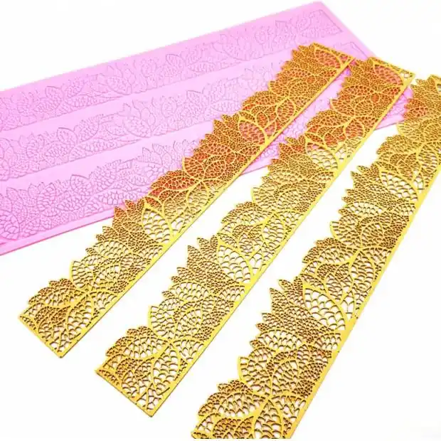 Silikonová forma na jedlou krajku 39x19,5 cm - Cakesicq Nejlepší Cena