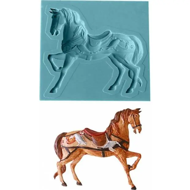 Must-Have Silikonová formička kůň 8x7,5cm - Cakesicq