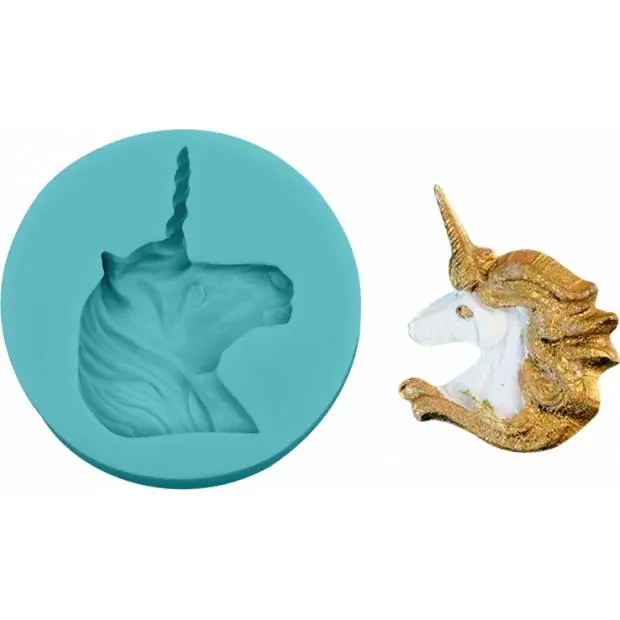 Cenově Výhodný Silikonová formička unicorn 5cm