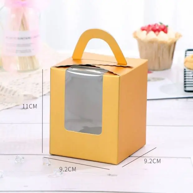 Poslední Šance Krabička na cupcaky 100ks zlaté