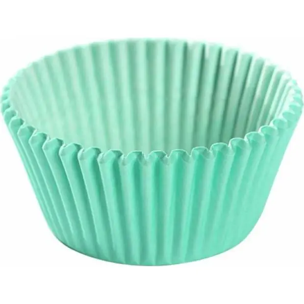 Tovární Cena Cukrářský košíček teal 50x30mm 50ks