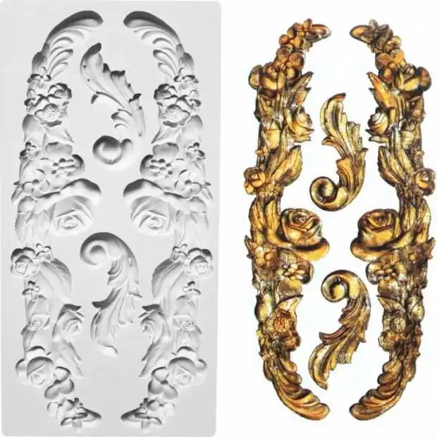 Silikonová formička ornamenty 25x12,5cm - Cakesicq Vysoce Kvalitní