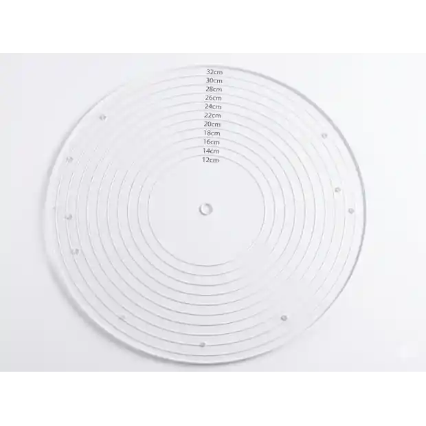 Vyměřovací podložka plast kruh 12-32cm Sezónní Sleva