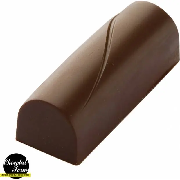 Výhodná Nabídka Forma na pralinky kulatý obdelník s linkou 43x15x14mm
