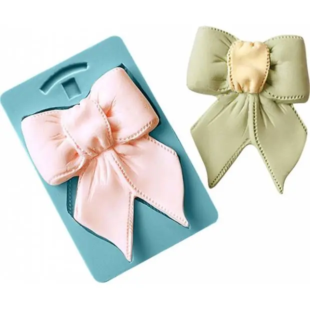 Silikonová formička mašlička 13,5x8,5cm - Cakesicq Zlevněný