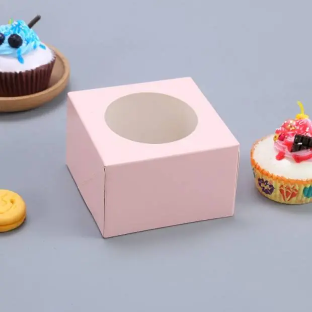 Krabička na cupcaky 100ks světle růžové Pouze Dnes