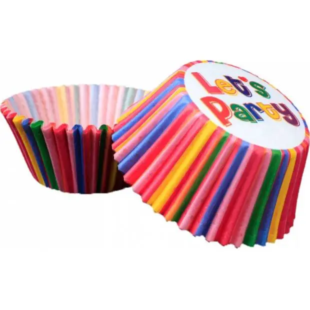 Sleva Cukrářský košíček barevné lets party 50x30mm 1000ks