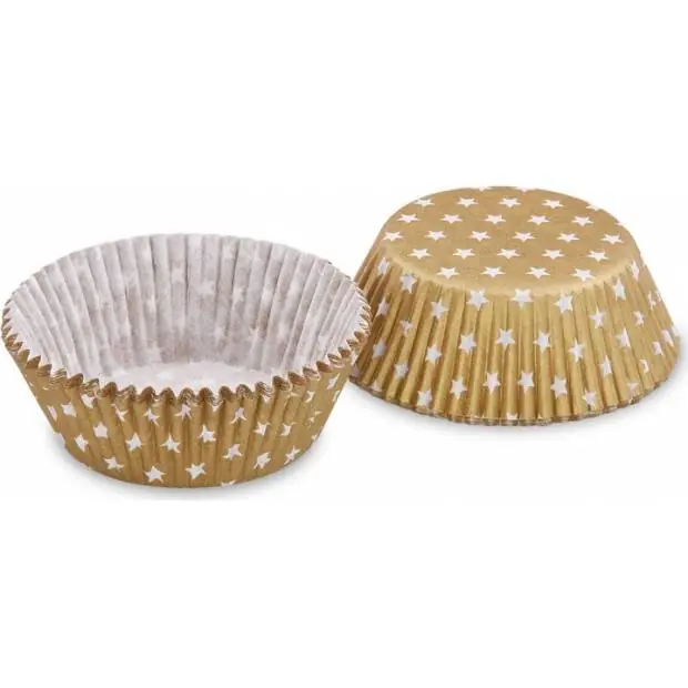 Super Cena Cukrářský košíček hvězdy 50x30mm 40ks