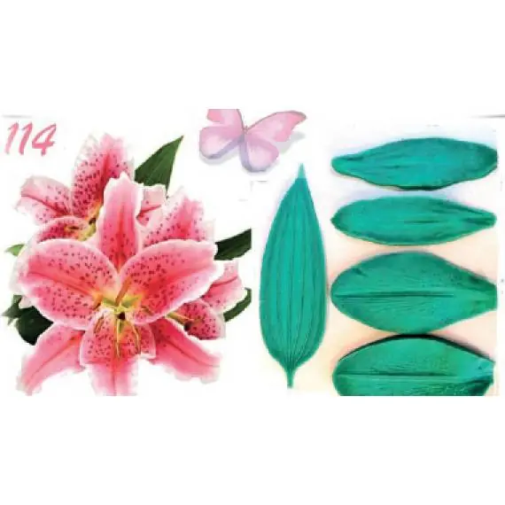 Bezpečná Platba Silikonová forma žilkovač orchidej