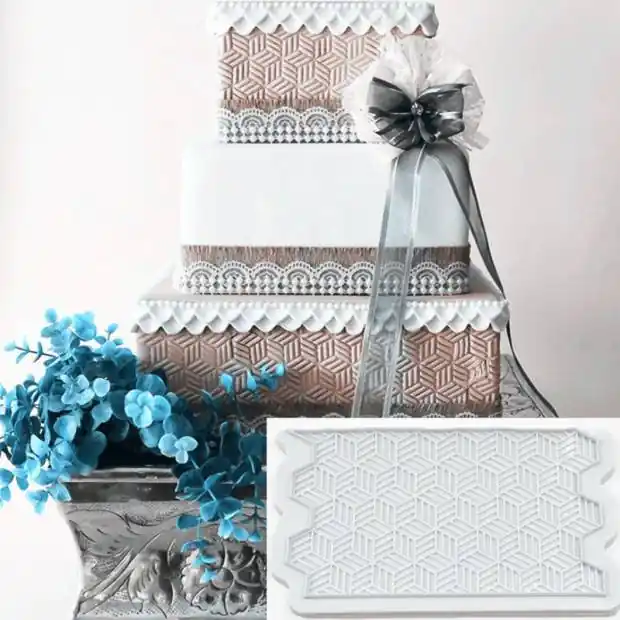 Expresní Doručení Silikonová formička na povrchy 17x10cm - Cakesicq