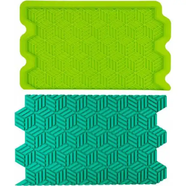 Nízká Cena Silikonová strukturální podložka Geometric