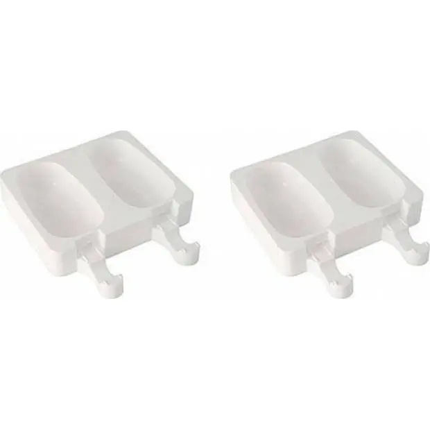 Silikonová forma na nanuky – 2 kusy 9,3x4,9cm Cenově Výhodný