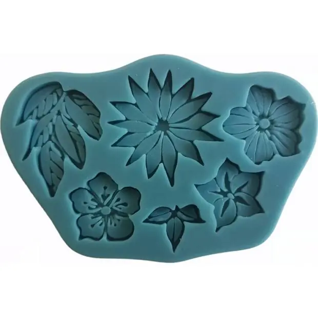 Tovární Cena Silikonová formička květiny 11x7cm - Cakesicq