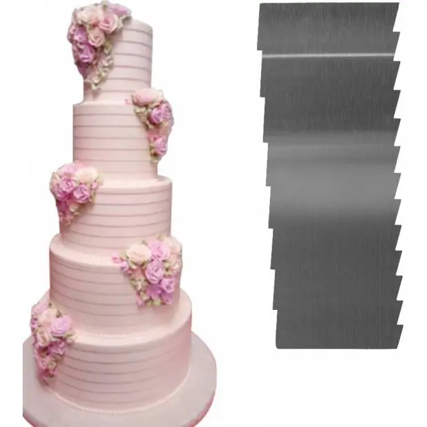 Stěrka na okraje dortů Saw 25,5x9cm - Cakesicq Horká Nabídka