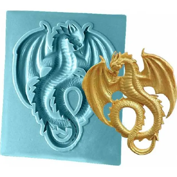 Silikonová formička - drak 8x6cm - Cakesicq Akční Cena