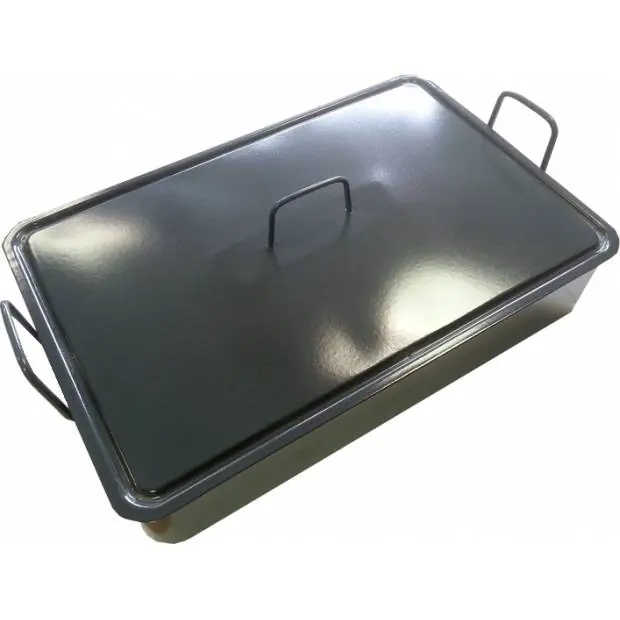 Smaltovaný pekáč s poklicí 60x40cm Speciální Cena