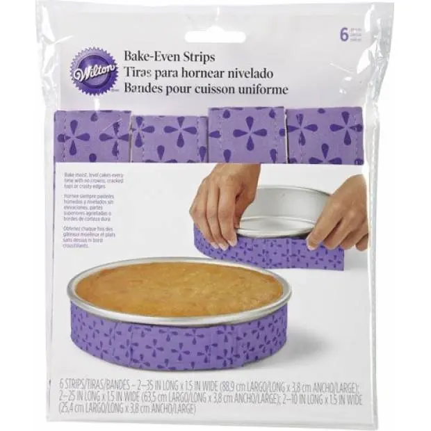 Super Cena Bake - Even Strip vyrovnávací pásky teploty při pečení 6ks