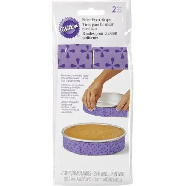 Bake - Even Strip vyrovnávací pásky teploty při pečení 2ks 88,9 x 3,8 cm - Wilton Hit Sezóny
