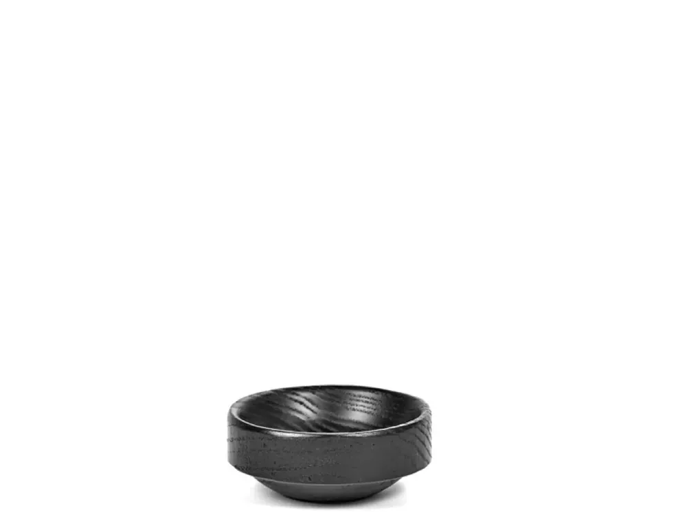 Značkový Dřevěná miska Passe Black - 6 cm