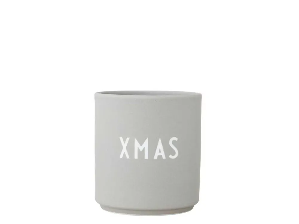 Nová Kolekce Porcelánový hrnek XMAS - Light Grey
