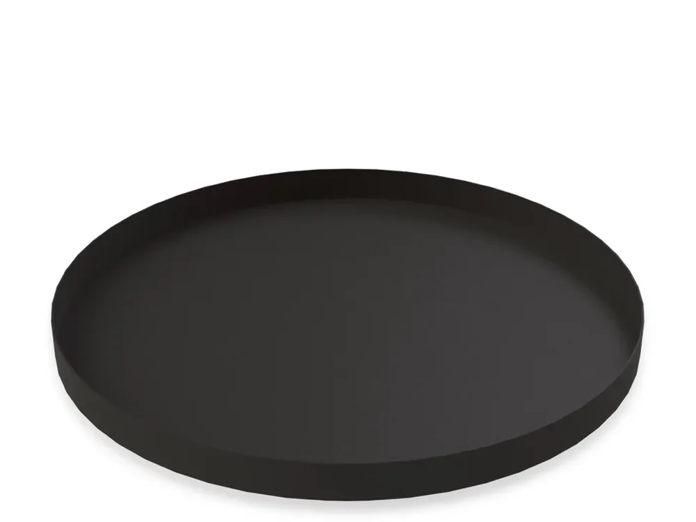 Ihned K Objednání Podnos Circle Black - 40 cm