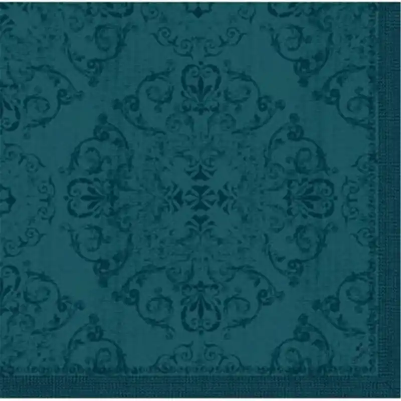 Ubrousek Dunilin OPULENT ocean teal 40 x 40 cm, 45 ks Poslední Šance
