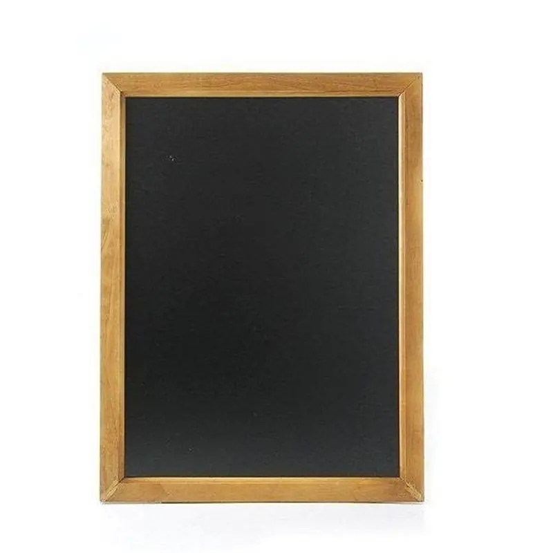 Tabule černá dřevěný rám 60 x 80 cm Ověřený