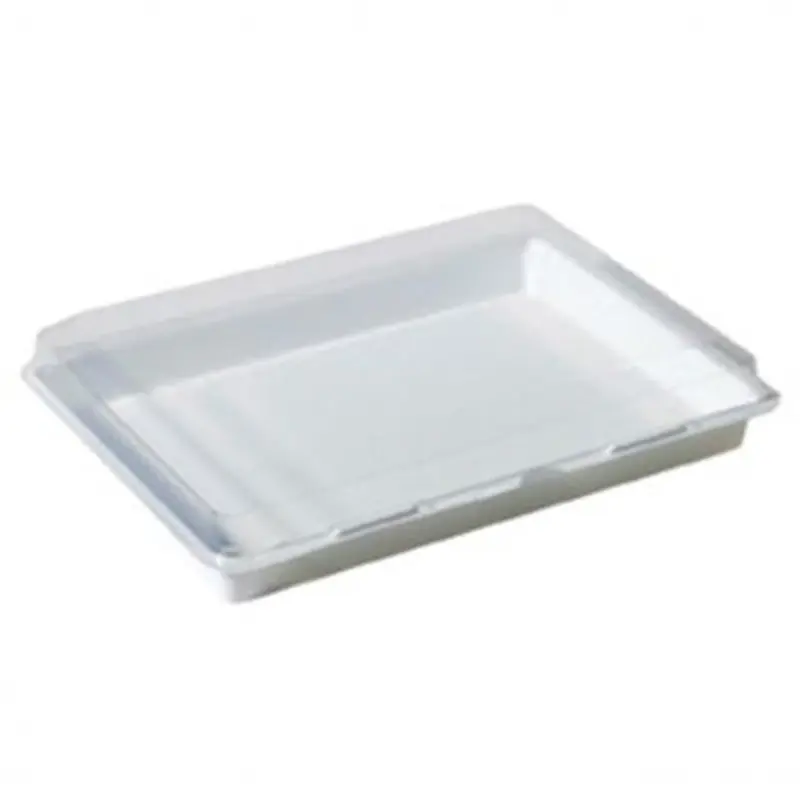 Menubox bílý/transparentní 338 x 250 x 63 mm, polystyren, 100 ks Přímo Od Výrobce