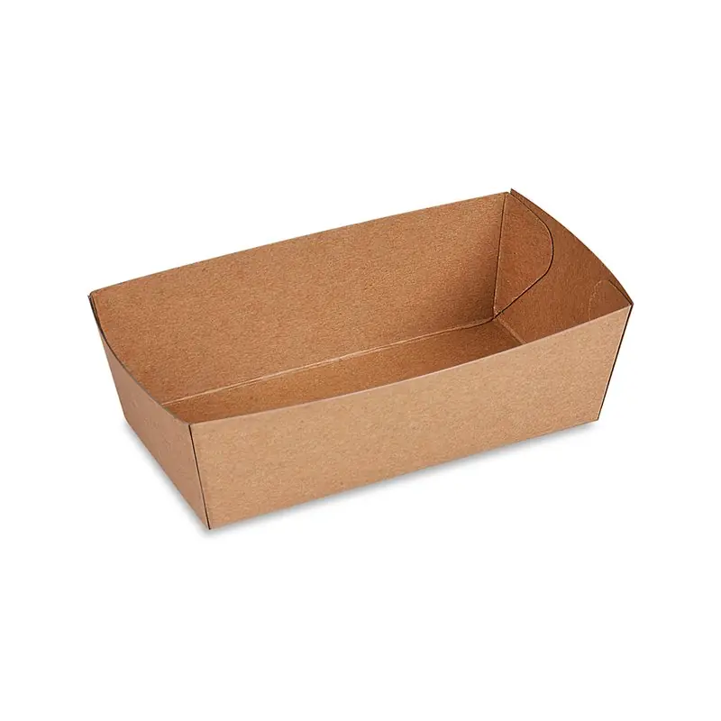Papírová miska hnědá 300 ml, 13,5 x 7 x 4,5 cm, 250 ks Nejprodávanější