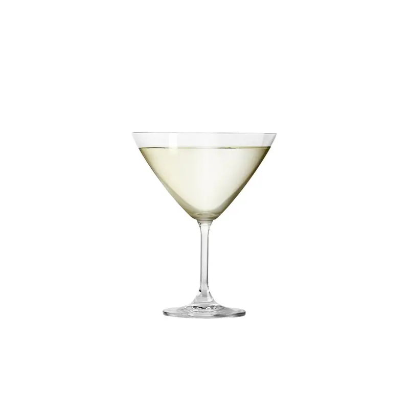 Pohár na martini KLARA/SYLVIA 0,28 l průhledný skleněný Nejlepší Cena