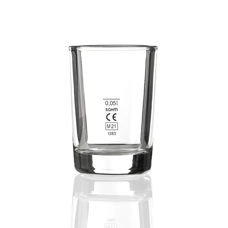 Super Cena Sklenice CANDLE transparentní 0,05 l, sklo