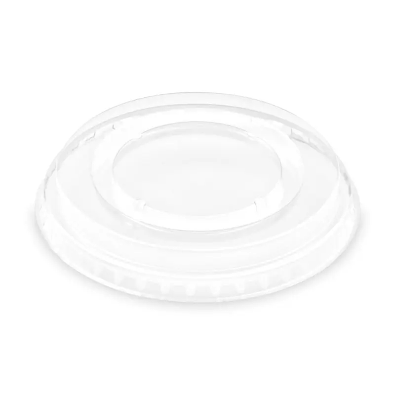 Nízká Cena Víčko ploché transparentní pro kelímky 95 mm, 50 ks