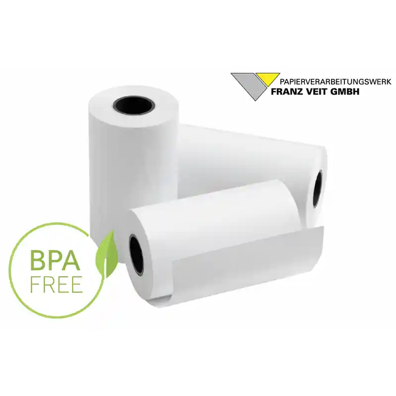 Termo pokladní kotouček BPA free 57/30/12 - návin 9 m, průměr 3 cm, gramáž 48 g/m2 Autentický