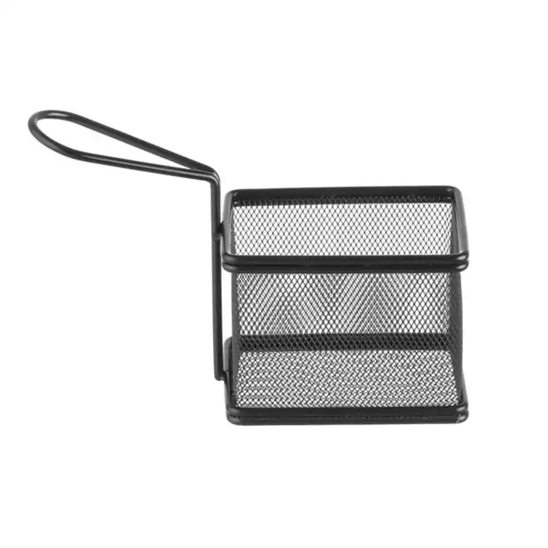 Značkový Mini košík na smažené pokrmy nerezový 10 x 8 x 7,5 cm