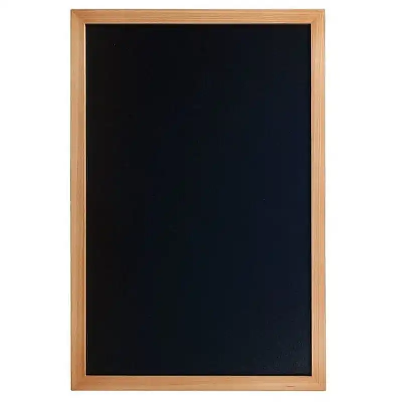 Vysoce Kvalitní Nástěnná popisovací tabule WOODY teak 40 x 60 cm s popisovačem