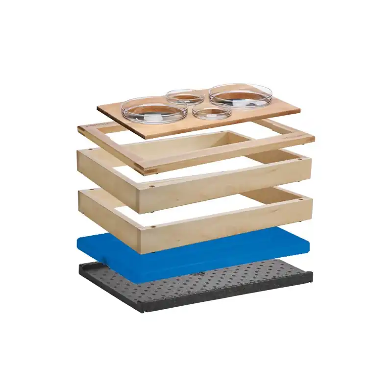 Modul pro chlazení pro 4 misky 13 cm světlý buk Hit Sezóny