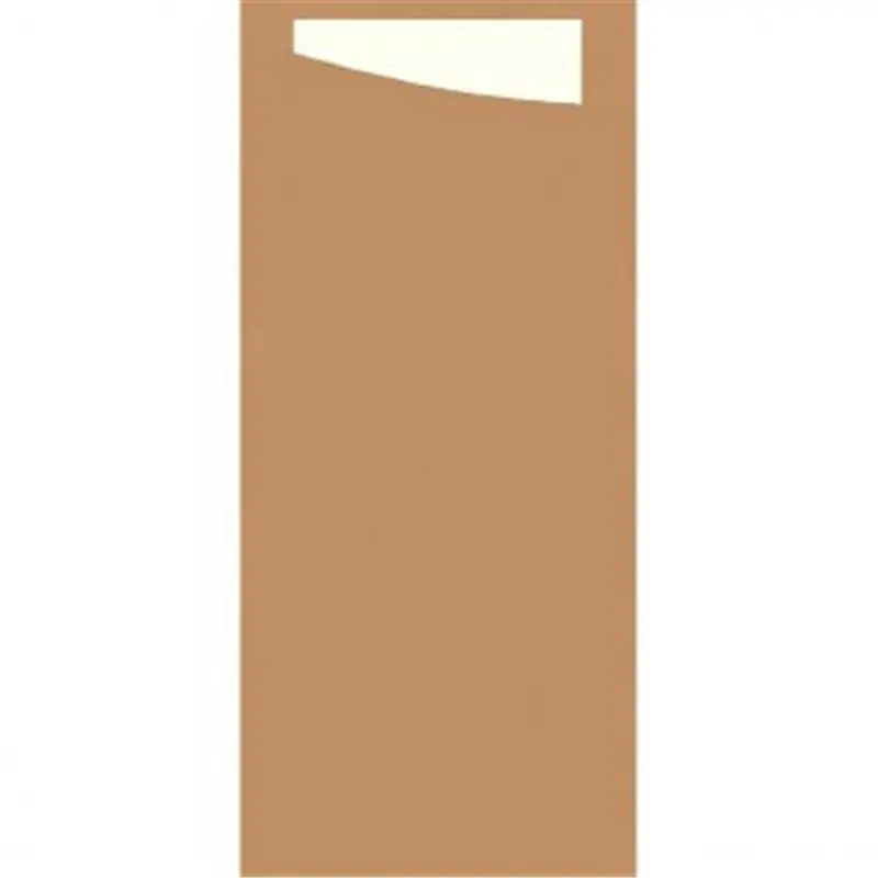 Poslední Šance Kapsa na příbor s ubrouskem ECO ECHO bílá 19 x 8,5 cm (100 ks)
