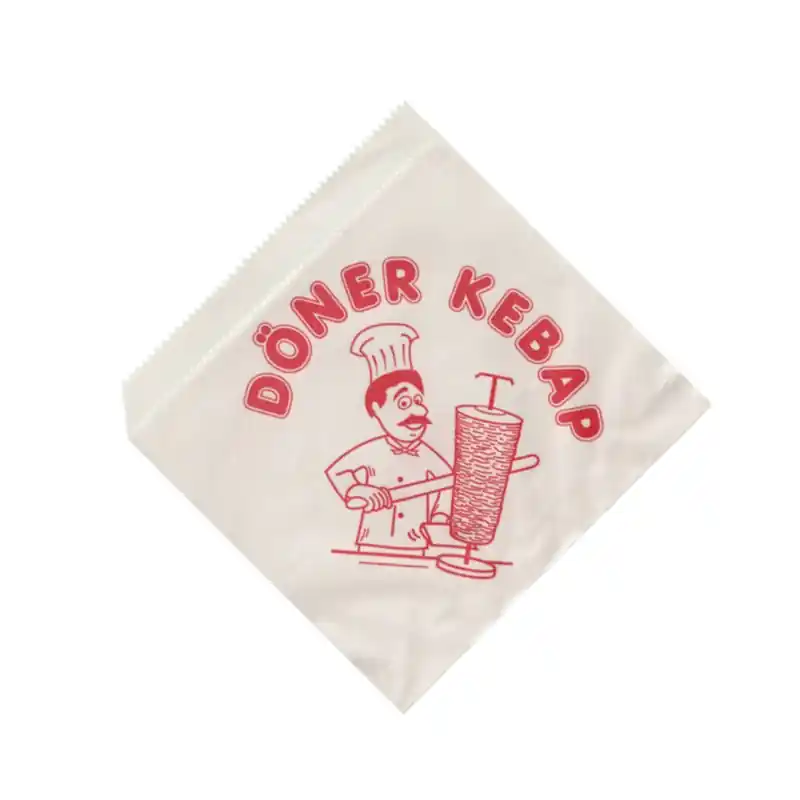 Sáčky na kebab 16 x 16 cm, 500 ks v balení Novinka