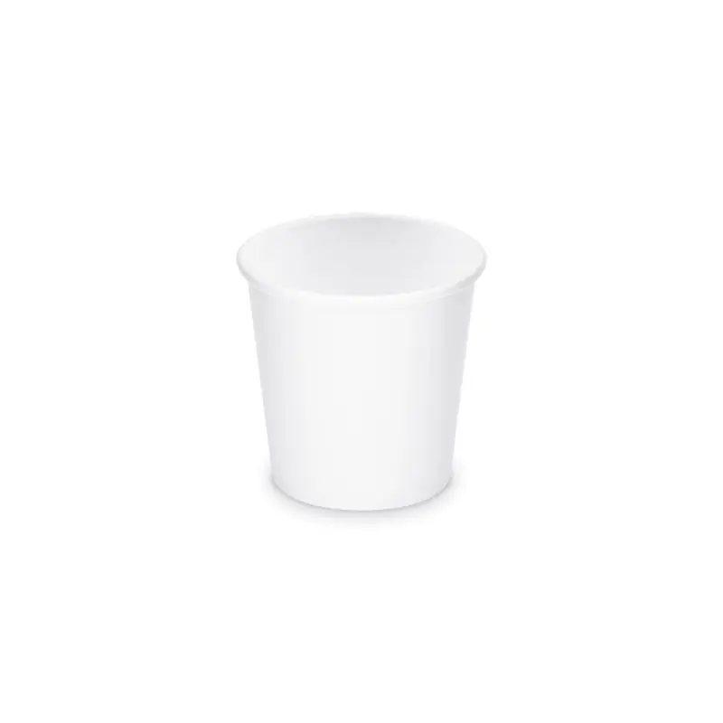 Nízká Cena Papírový kelímek bílý XS 100 ml průměr 6,2 cm, 50 ks/bal