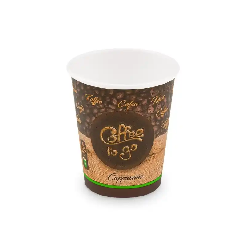 Kup Teď Papírový kelímek Coffee to go 300 ml, průměr 80 mm, 50 ks/bal