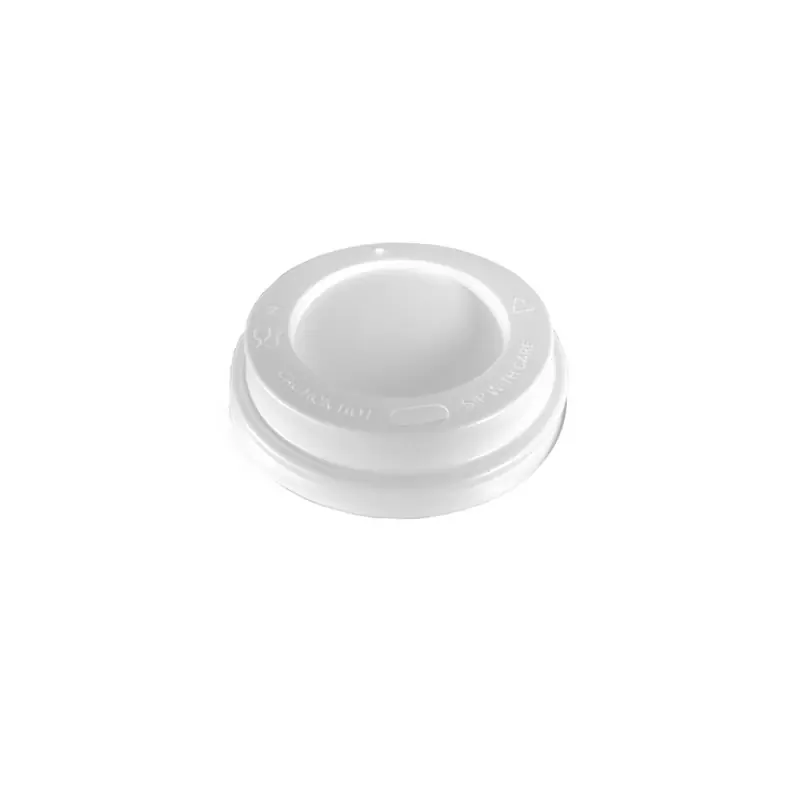 Pouze Dnes Víčko bílé pro papírové kelímky průměr 80 mm, 100 ks/bal