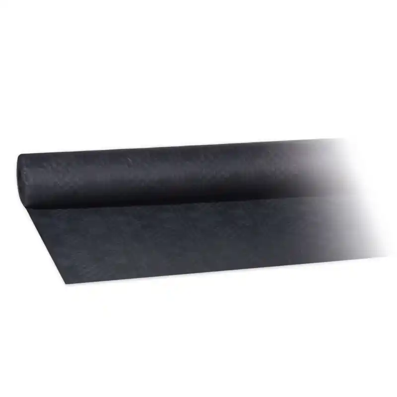 Papírový ubrus rolovaný černý 4,7 x 119,5 cm, 0,45 kg Bezpečná Platba