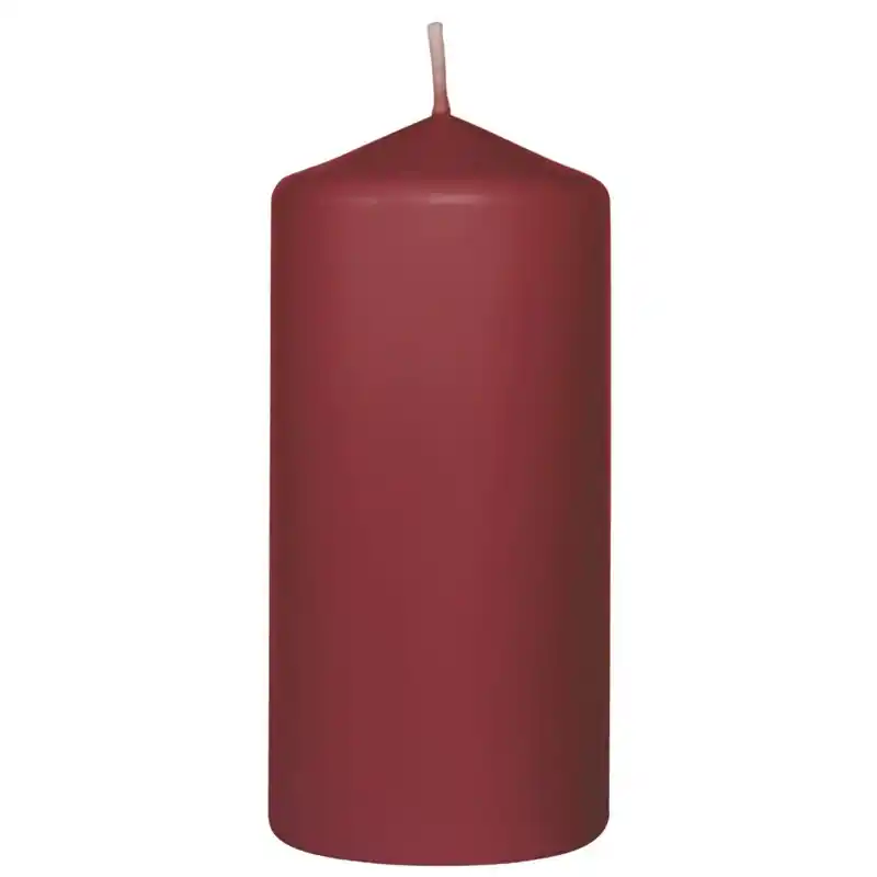 Svíčka PILLAR 100X50mm BORD - 10ks/bal Novinka