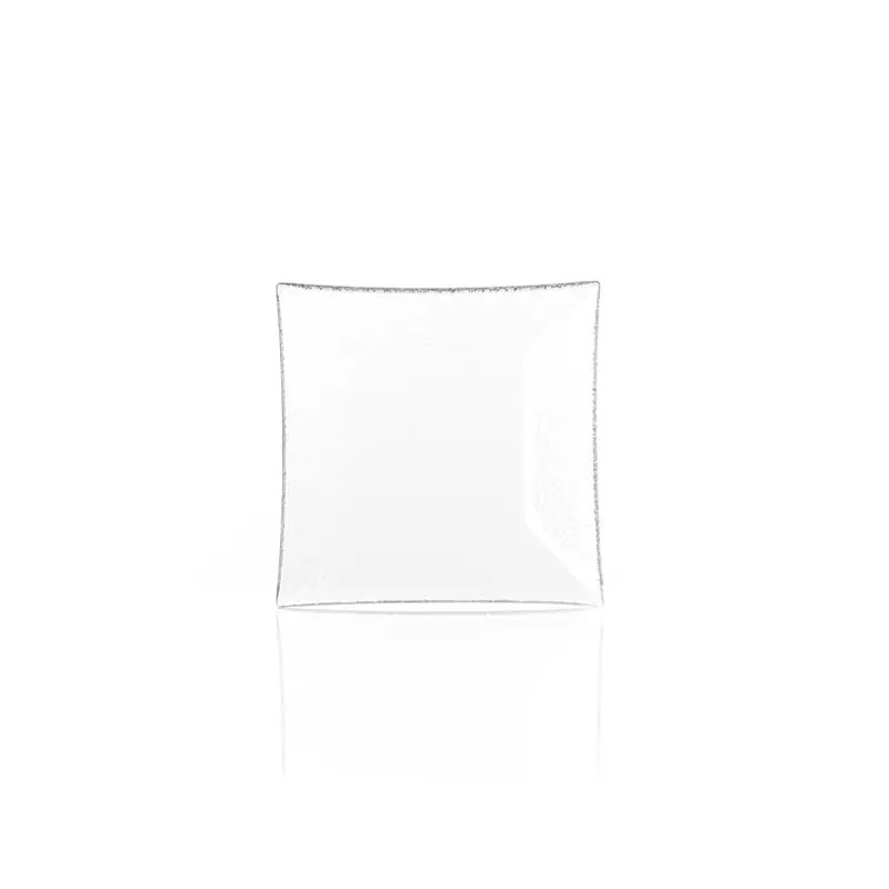 Skleněná mísa čirá 20 x 20 cm Poslední Šance
