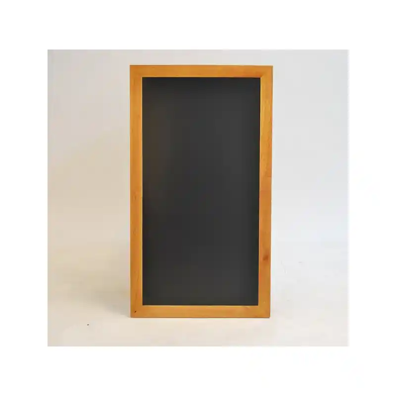 Nástěnná tabule Securit 56 x 100 cm - Teak hnědá Levný