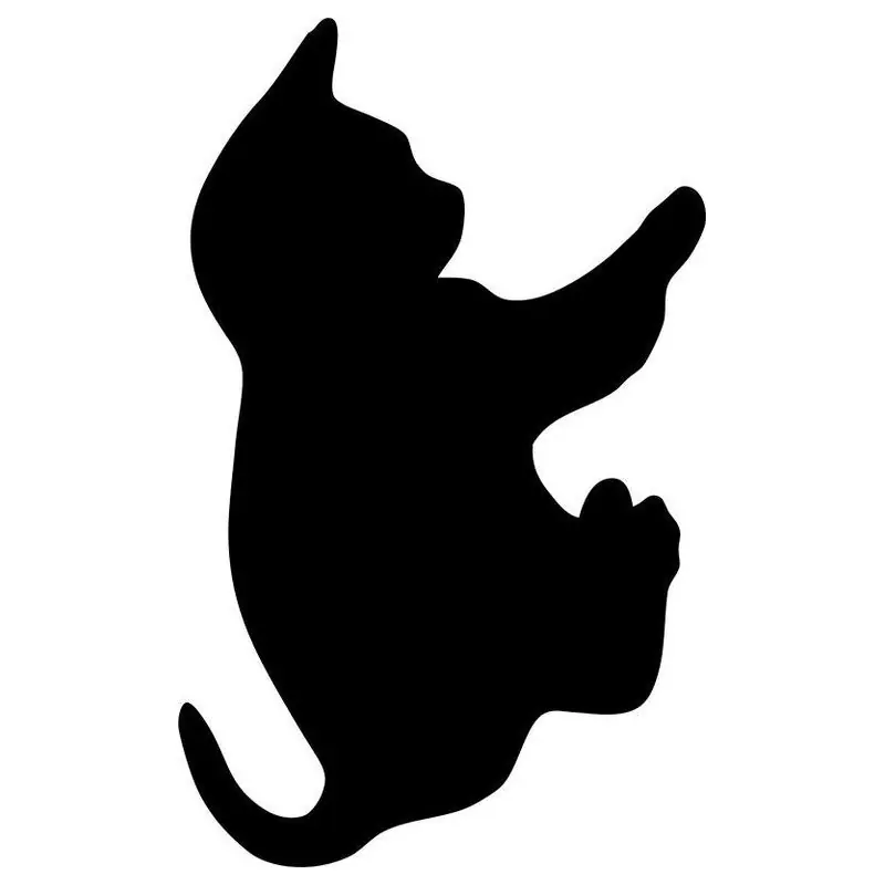 Ověřený Popisovací tabule Securit Silhouette Kočka černá 29 x 46 cm