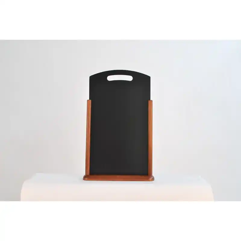 Stolní stojánek s popisovací tabulkou HSNDLE tmavě hnědá 50 x 30 cm Nejprodávanější