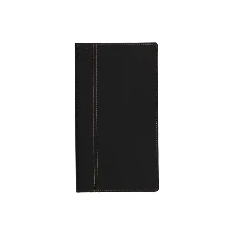 Desky na účtenku TRENDY černé 23 x 13 cm z imitace kůže Finální Výprodej