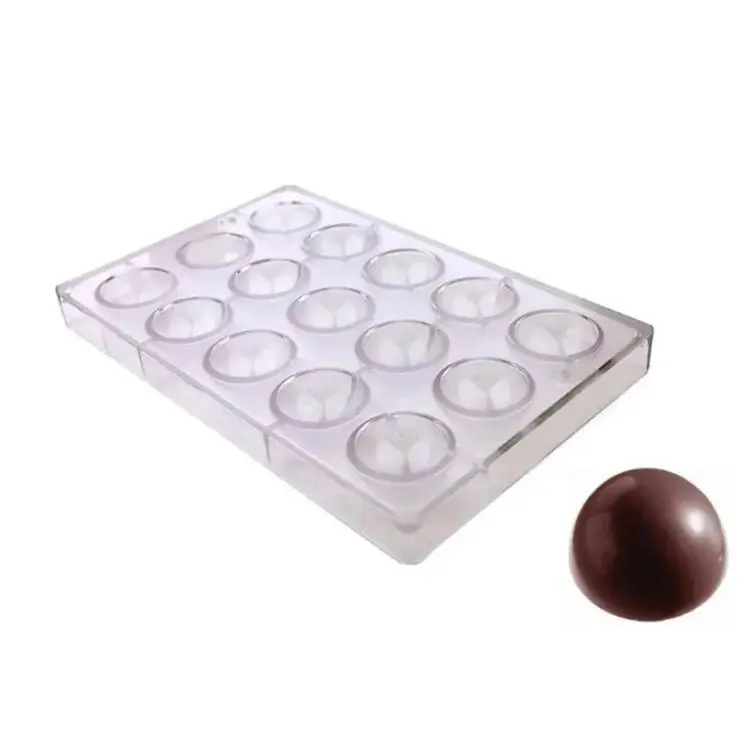 Nakupujte Hned Plastová forma na čokoládu Polokoule 3 cm